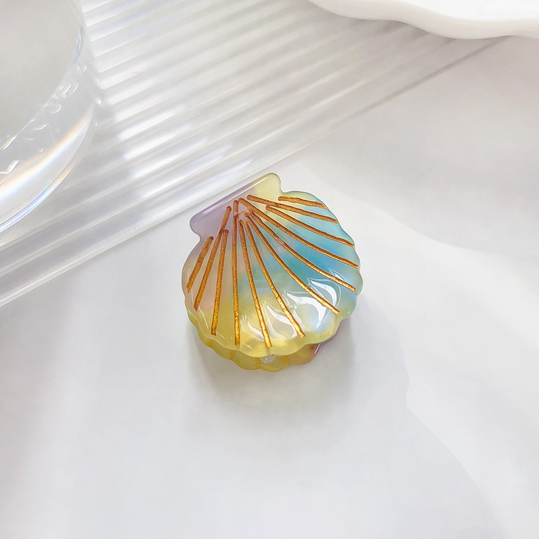 Beau - Cute Scallop Shape Fashion Claw Clip