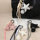 Keypus - Star PU Cord Knot Bag Charm Keychain