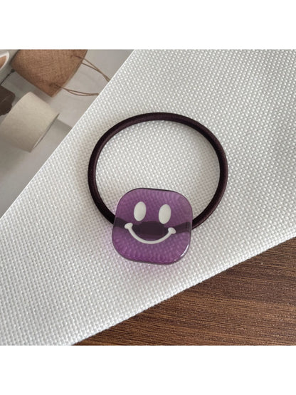 Gifty - Stylish Smiley Face Hair Tie