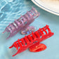 Beau - Glitter Colorful Octopus-Shaped Hair Clip