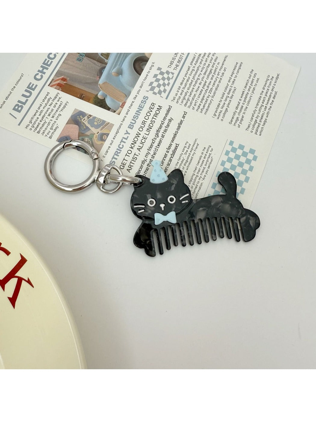 Keypus - Cartoon Shaped Bag Charm Keychain