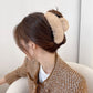 Beau - Cute Plush Triangle Detail Claw Clip
