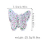 Beau - Printed Butterfly Plastic Fashion Hair Claw Clip