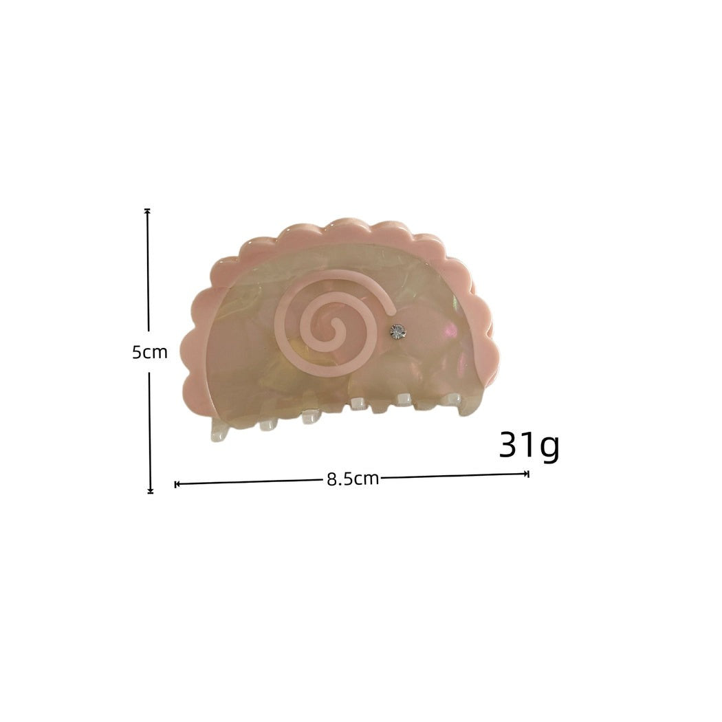 Beau - Spiral Iridescent Hair Claw