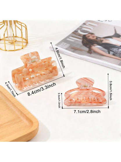 Beau - Chic Openwork Textured Hair Claw Clip