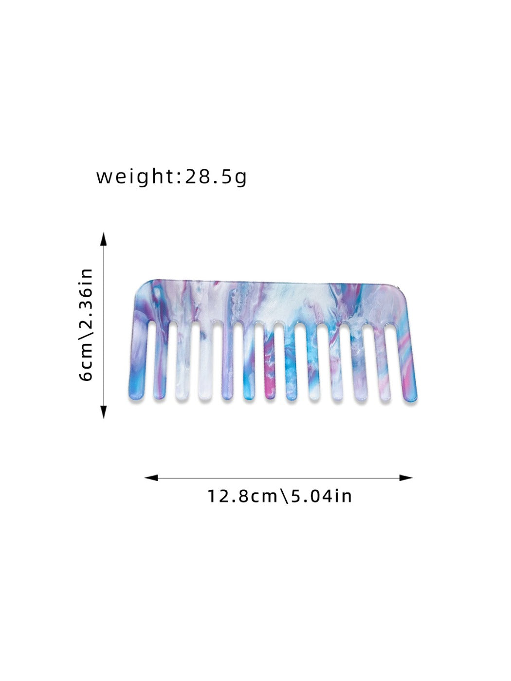 Camerow - Elegant Marble Comb Stylish Hair Accessory
