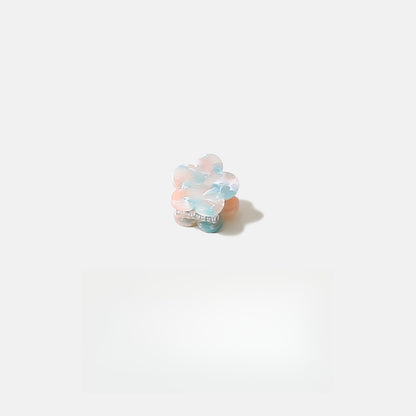 Beau - Acetate Flower Side Styling Claw Clip