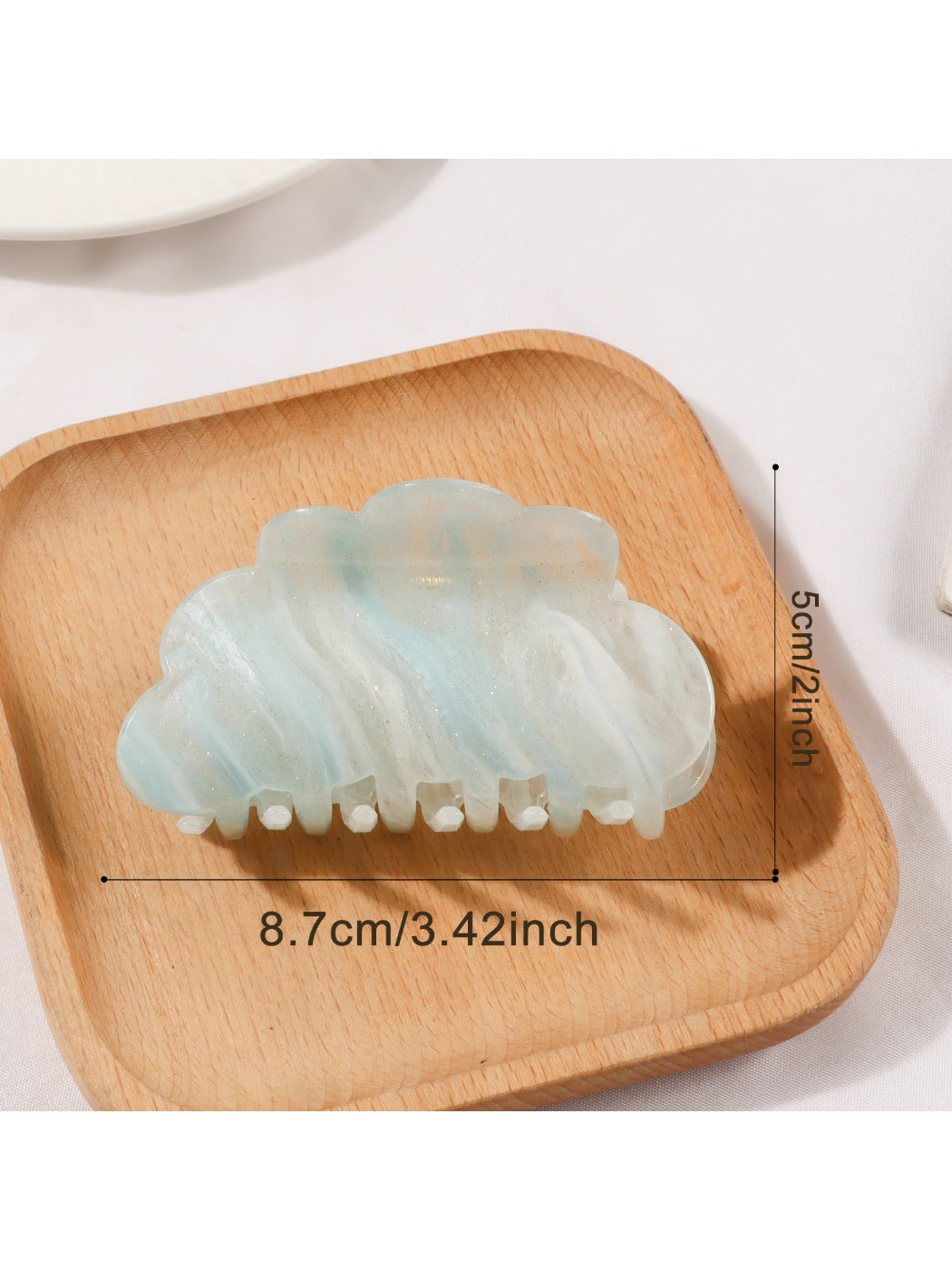 Beau - Stylish Cloud Shaped Hair Claw Clip