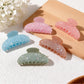 Beau - Pastel Half Circle Hair Claw Clip