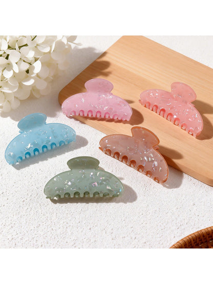 Beau - Pastel Half Circle Hair Claw Clip