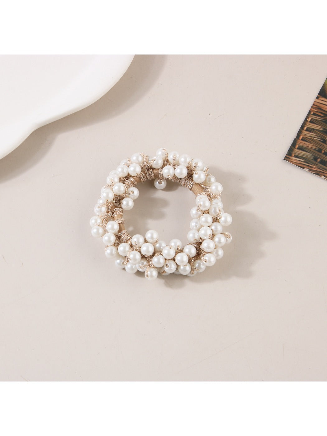 Gifty - Pastel Beaded Hair Tie