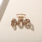 Beau - Geometric Acetate Hollow Wave Claw Hair Clip