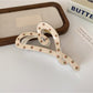 Beau - Large Heart Shaped Claw Clip