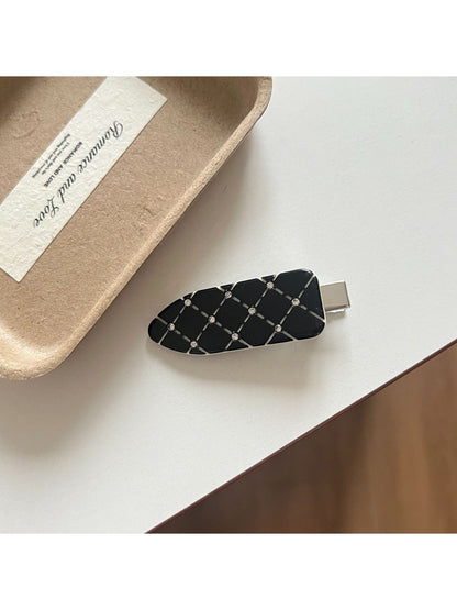 Beau - Elegant Versatile Plaid Barrette