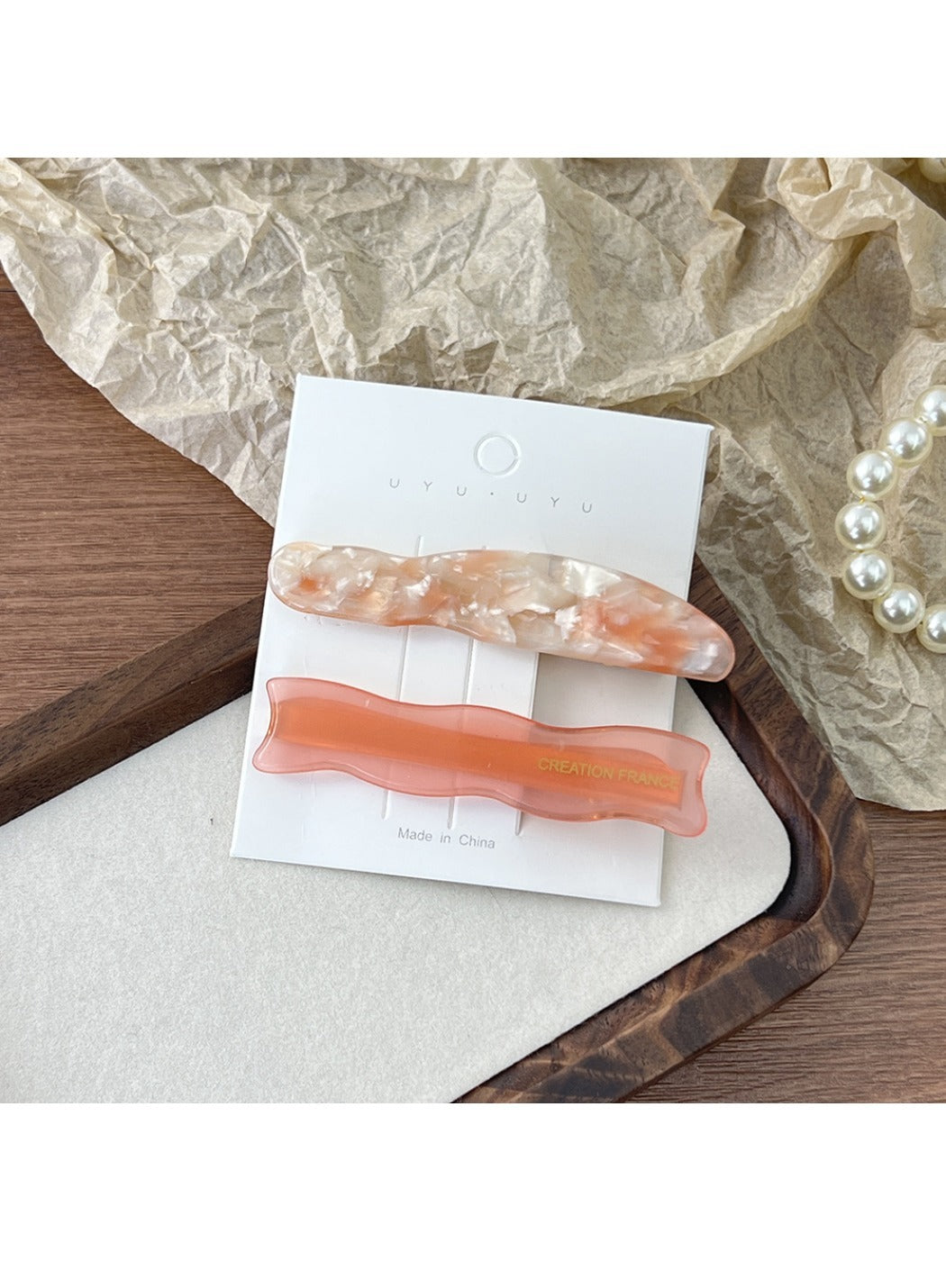 Beau - Elegant Fashionable Acetate Hair Clip
