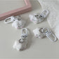 Keypus - Cute Cloud Face Keychain Bag Charm Keychain