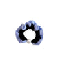Gifty - Blue Striped Plaid Hair Tie