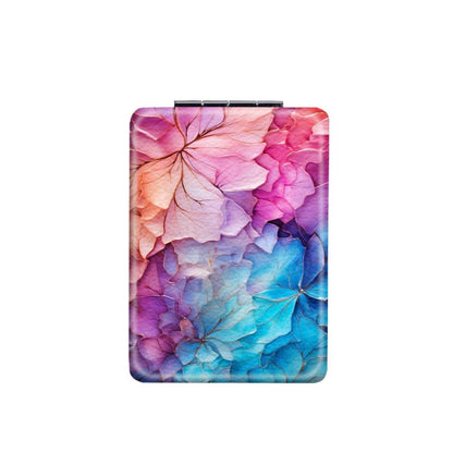 Mirroray - Gradient Floral Compact Travel Makeup Mirror