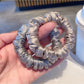 Gifty - Crinkle Textured Solid Color Hair Scrunchies