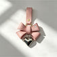 Keypus - Cartoon Bow PU Alloy Pendant Bag Charm Keychain