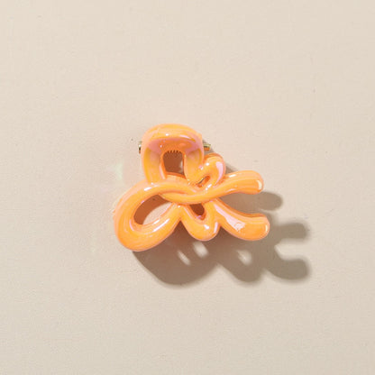 Beau - Glossy Bow Detail PS Side Hair Claw Clip