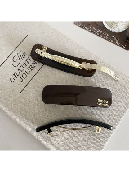 Beau - Rectangular Vintage Style Hair Clip