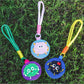 Keypus - Cartoon Color Block Lanyard Keychain
