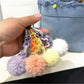 Keypus - Single Pompom Bag Charm Keychain