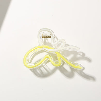 Beau - Sweet Butterfly Gradient Finish Hair Claw Clip