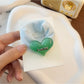 Gifty - Heart Detail Elastic Decorative Hair Tie