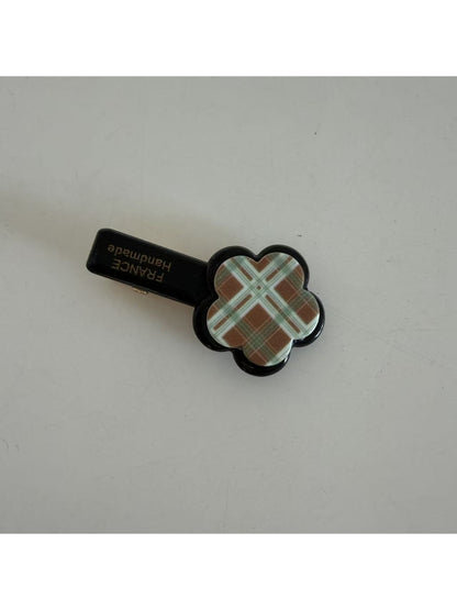 Beau - Elegant Plaid Hair Clip