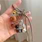 Keypus - Vintage Style Camera Charm Heart Pendant Keychain