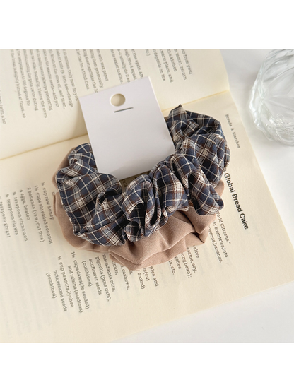 Gifty - Vintage Plaid Sweet Style Hair Scrunchie