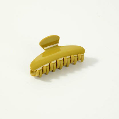 Beau - Solid Color Square Tip Claw Clip
