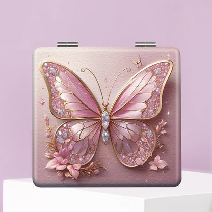 Mirroray - Butterfly Pattern Foldable Compact Mirror