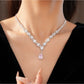 Nozari - Water Drop Stud Earrings and Necklace Set