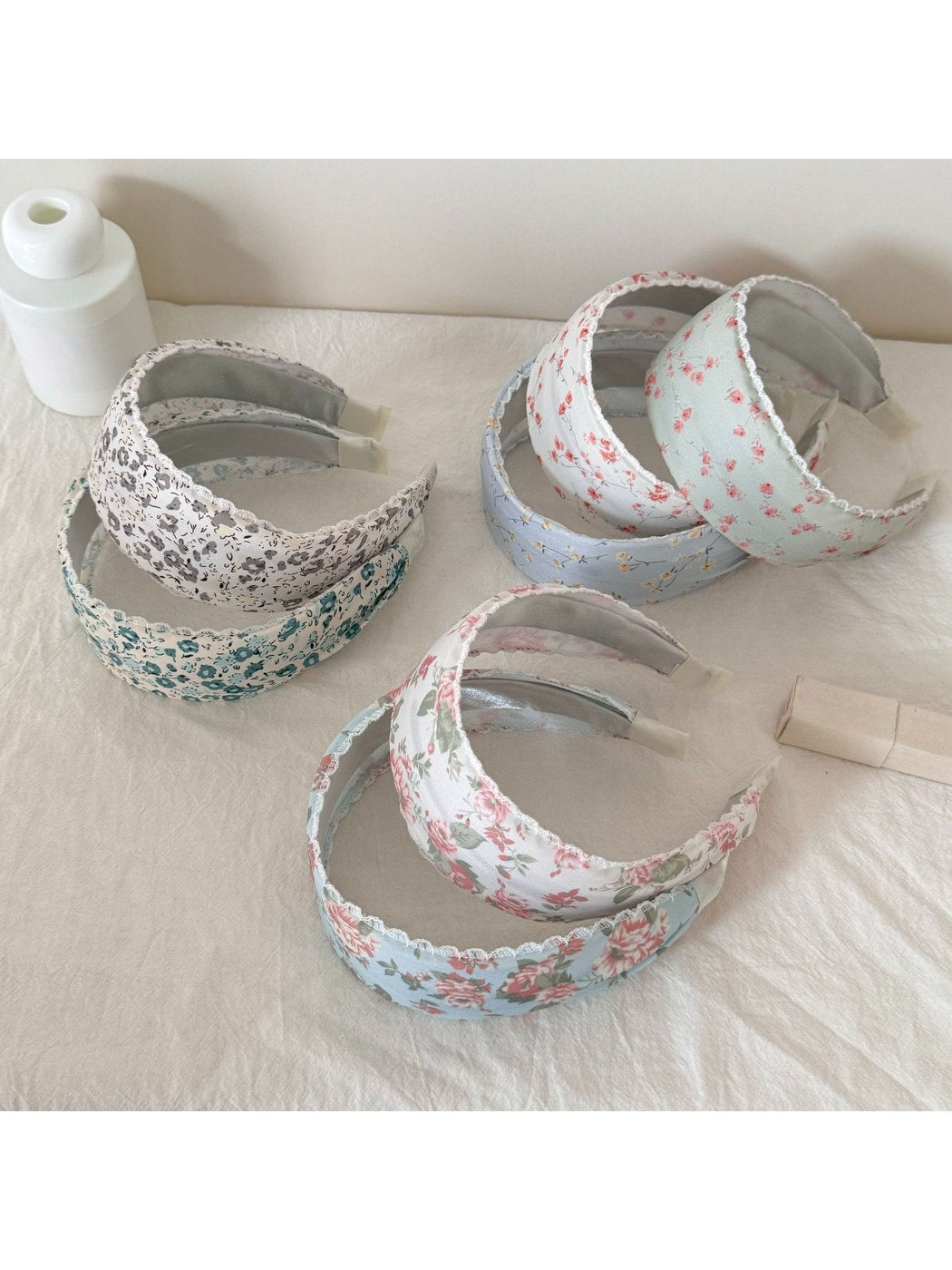 Gifty - Women's Floral Print Wide Fabric Headband