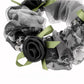 Gifty - Polyester Floral Bow Detail Scrunchie