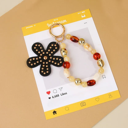 Keypus - Minimalist Flower Bag Pendant Keychain