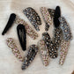 Beau - Floral Pattern Fabric Hair Clip