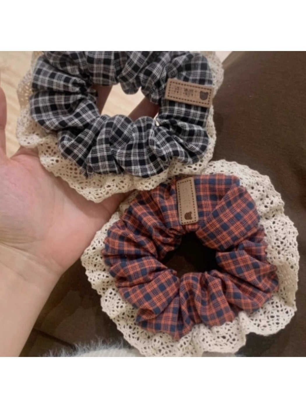 Gifty - Plaid Cute Simple Scrunchie