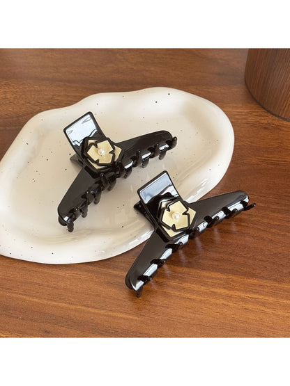 Beau - Small Floral-style Acetate Hairpin