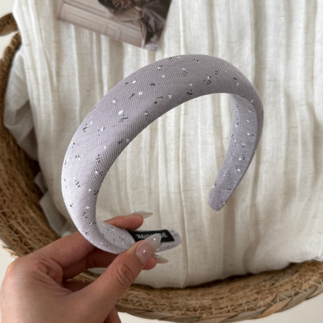 Gifty - Floral Printed Fabric Covered Padded Headband