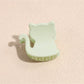 Beau - Glossy Cat Shape Acrylic Alloy Claw Clip
