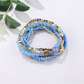 Lovra - Square Beaded Bohemian Multilayer Bracelet