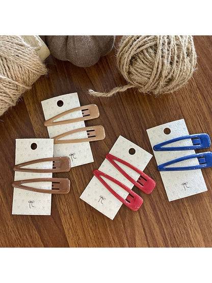 Beau - Minimalist Solid Color Hair Clip