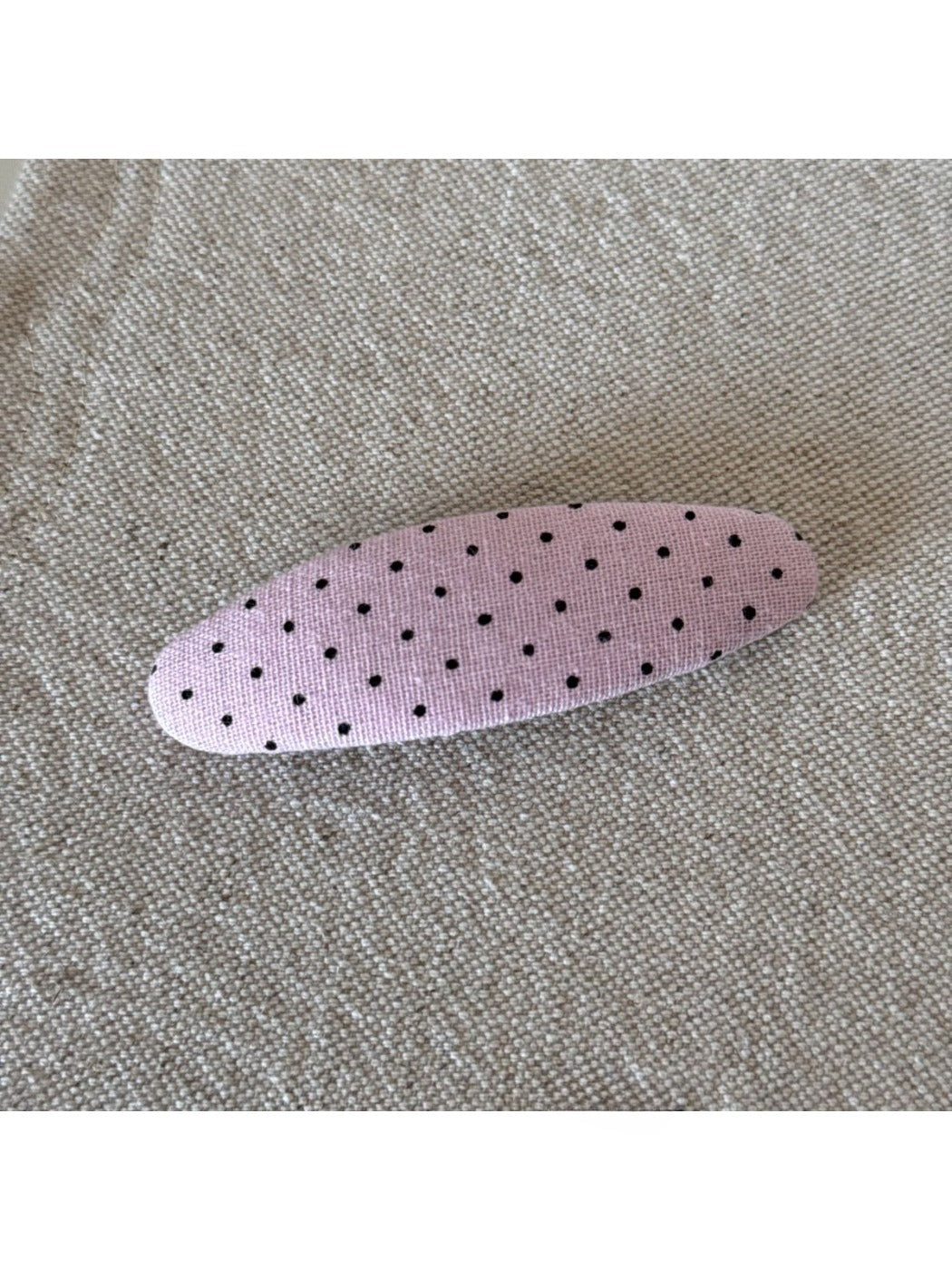 Beau - Oval Polka Dot Hair Clip