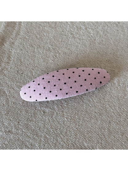 Beau - Oval Polka Dot Hair Clip