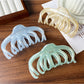 Beau - Modern Minimalist Geometric Plastic Claw Clip
