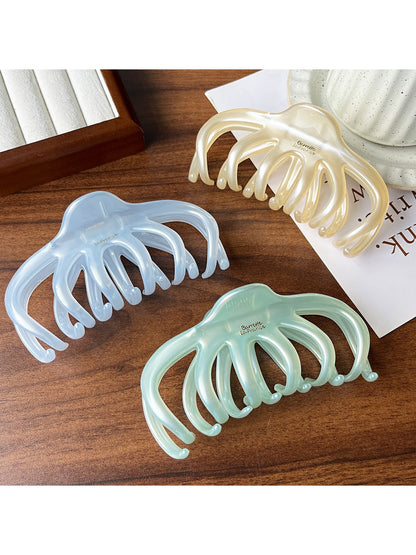 Beau - Modern Minimalist Geometric Plastic Claw Clip
